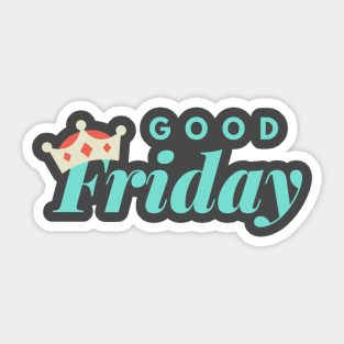 Good Friday Design Sticker